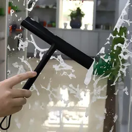 Squeegee sprzątacze okienne szklane chusteczki z silikonowym uchwytem w łazience lustro wycieraczki do czyszczenia szklanego czyszczenia szklanego