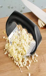 Kitchen Tools Garlic Press Manual Garlic Masher Stainless Steel Chopping Tool Vegetable Home Gadget Accessories4676399