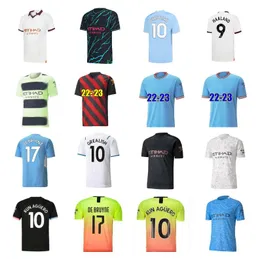 2022 2023 2024 MAN cityS HAALAND FODEN G.JESUS Soccer Jerseys 19 20 21 22 23 24 Home GREALISH STERLING KUN AGUERO SANE MAHREZ MAHREZ DE BRUYNE Football shirt uniform