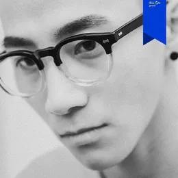 Mi Nail Glasses рамки против синего Ray Plain Massion Perlonsication Street Shot Shot