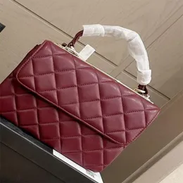 Brand torebka klasyczna 3 wielkość torba crossbody Authentic ręczny pasek skórzany z numerem seryjnym dla kobiet moda2023