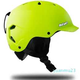 Capacetes de esqui capacete de esqui ultraleve integralmente moldado respirável snowboard capacete de skate para adulto criança circunferência da cabeça