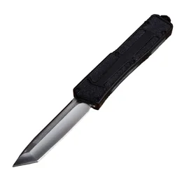Высокое качество, автоматический тактический нож 440C, точка падения, черная проволока, двухцветное лезвие, ножи для выживания на открытом воздухе, спасательные ножи