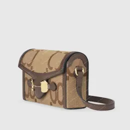 Designer läder messenger väska män kvinnor enkel axel crossbody handväska utomhus bagage tyg stilig original hårdvarukvalitet 699296