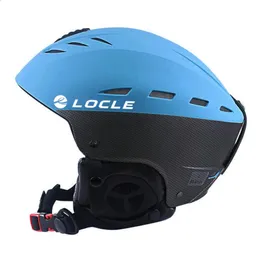 Ski Helmets LOCLE Ski Helme Men Womenv CE Certification Children Skiing Helmet Skating Snowboard Motorcycle Snowmobile Skateboard Helmet 231109