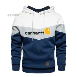 2023 Outono Inverno Moda Masculina e Feminina Hoodies North American High Street Brand Carharthoodie New Khart Print Sweater Jacket Jmzk Jmzk