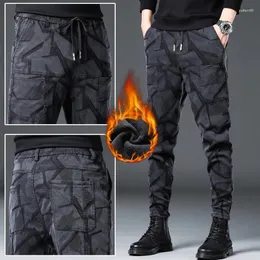 Men's Pants CUMUKKIYP 2023 Autumn Casual For Men With Loose Fit And Floral Embellishments