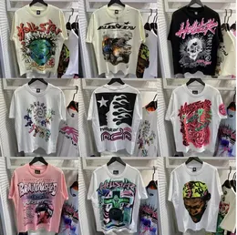 23SS Design Men's T-shirts Hellstar Shirt Short Sleeve Tee Men Women High Quality Streetwear Hip Hop Fashion T Shirt Hellstar Hellstar Short Us Aize S-XL
