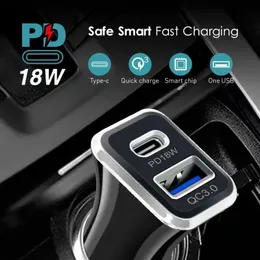 12 W ładowarka samochodowa PD USB Dual Port Telefon Chargring 2.4A Dual Port bez pakietu