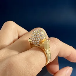 Новые высококачественные кольца дизайнер дизайнерские латунные кольца Diamond Ring