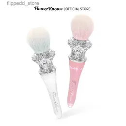 Makeup Brushes Flower Knows Love Blush Brush Series Cosmetic Brush Highlighter Bronzer Contour Makeup Brush Q231110