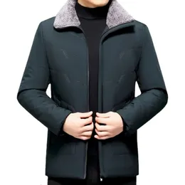 Parkas en duvet pour hommes, veste en coton décontractée, courte et épaisse à capuche, vêtements chauds d'hiver 231110