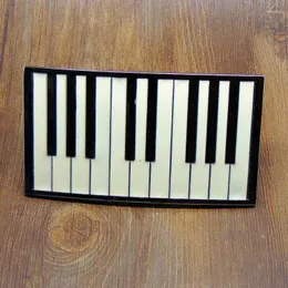 Bältesmusikbältesspänne Metal Piano Keys Zink Eloy for Men and Women Apparel Accessories