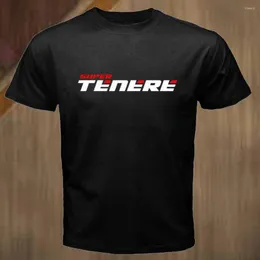 Herren T-Shirts Top Yam Super Tenere Shirt Schwarz Weiß Farbe Kurzarm Herren Fitness Kleidung Slim Fit O-Ausschnitt T-Shirt Print Lässig