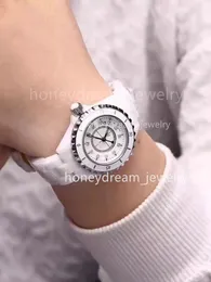 J12 Preowned Ceramic Leather Quartz Watch Set, Ladies Sports Black J12 Preowned Ceramic Leather Quartz Watch Set, Ladies Sports Black