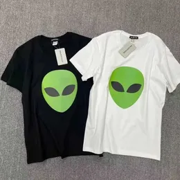 2023 neue frauen Hohe qualität t-shirt Shirt Qualität Alien Muster Gedruckt Ärmel Frühjahr/Sommer T-shirt