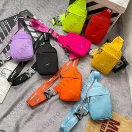 Pink sugao women and men chest bag fannypack waist bag designer belt bag high quality nylon crossbody bag shoulder bag shopping bag purse changchen-231102-11