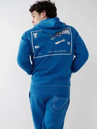 True Religionss Hoodie Designer Mens Hoodie Set Sports Hoodie