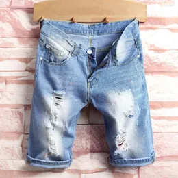 Herren Shorts JAYCOSIN Sommer Lässige Taschen Hosen Solide Kurze Herren Lose Loch Jeans Laufen Bermudas