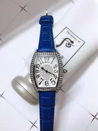 Franck Wrist Watches for Women 2023 Womens Watches Three Needles Quartz WASTCH TOP LUXURY DIAMOND DIAMONDデザイナー時計レザーストラップファッションホリデーギフトFMスタイル