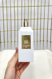 유명한 여성 향수 100 ml au de parfum 여자 Soleil Blanc 화이트 병 스파리 오래 지속되는 빠른 배달 2961374