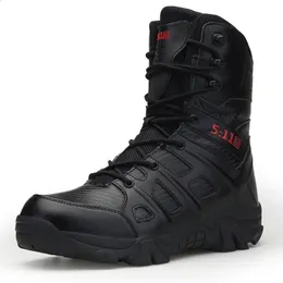 Boots Mens Fashion Desert Tan Military Tactical Work Water Proof Climb Side Zipper Design Ankle Combat Platform Boots Plus Size39-47 231110