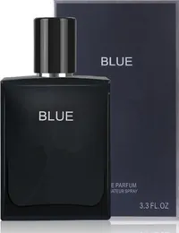 New Health Beauty Blue Perfume for Men 100ml 34 Oz with Long Lasting Time Good Smell High Fragrance Eau De Parfum 3062230