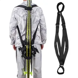 Strap Ski Tote Skier und Stöcke Rucksack Carry Sling Shoulder 231109