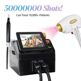 Skönhetsartiklar 2-i-1 808nm diodlaser-pikosekund lasermaskin för professionell hårborttagning hud kosmetisk tatuering pigment borttagning