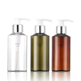 100pcs /lot 100ml 150ml Lotion Bottles with treatment pump for shampoo personal care lotion refillable bottles for home reuse