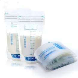 Babyflaska bröstmjölk förvaringspåse med 250 ml självstående matbehållare inga läcka mjölk frys väskor säkert foder bpa gratis 30 st 231109