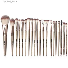 Pincéis de maquiagem 20pcs MAANGE Kit de pincéis de maquiagem profissional Cosméticos em pó Blush Brow Lip Eye Shadow Foundation Brush Make Up Conjunto completo de ferramentas Q231110