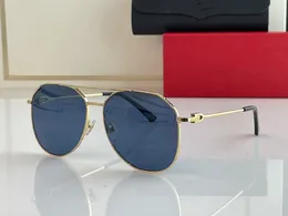 Designer Solglasögon Tura Eyewear Fashion Trend Single Product Carti Metal Toad Sun Glasögon Män och kvinnor Solglasögon Polariserad spegel med låda