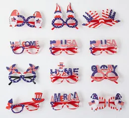 American Flag Brille USA ic Party Sonnenbrille Urlaubsbrille für Partys Requisiten viele Stile4858744