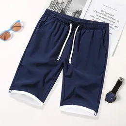 Herenshorts ijszijde 2023 zomer dunne losse sport vijfpuntsbroek trend casual strandbasketbal streetwear