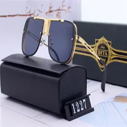 مصمم نظارة شمسية مستقطبة للرجال المرآة الزجاجية المرآة GRIL LENSE عتيقة SUN SINGES EYEWEAR ESTORIES WOLD WITH BOX 1227#314Z