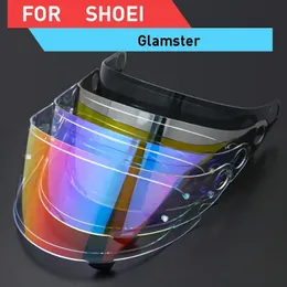 Hełm rowerowy Hełm Visor dla Shoei Glamster Full Face Motorcycle Lens Ochrona UV Wodoodporna tarcza Capacete 231109