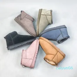 Women Winter Ultra Mini Boot Designer Australian Platform Boots For Women Men Real Leather Classic Warm Ankle Fur Booties Winter Short Snow Boot Shoes