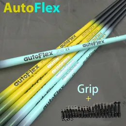 رؤساء النادي غولف مهاوي Autoflex Tiffany Blue Yellow SF505XX SF505 SF505X فليكس الجرافيت برامج تشغيل رمح مجاني التجميع والقبضة 231109