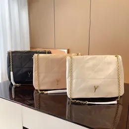 Designer mulheres saco luxurys bolsas crossbody preto jamiebag elegante corrente grande trabalho viagem mensageiro sacos de mão de couro 240402