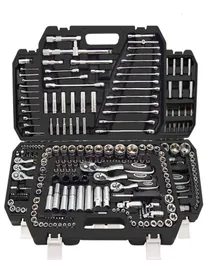 أدوات اليد الأخرى التي تم تعيينها لإصلاح السيارات Ratchet Spanner Wrench Socket Tyre Mechanical Ferramentas Kits Complete 2211239638094