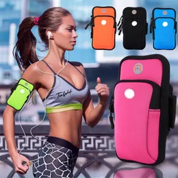 ll Armband Sport Phone Bag For Running Arm Phone Holder Sports Arm Mobile Case Jogging Gym Waist bag Pouch Wrist bag 062