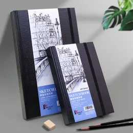 Skizzenbuch, Handskizzen-Zeichnungs-Notizbuch, Tagebuch, Planer für Studenten, Künstler, Malerei, Kunstbedarf, 80 Blatt, 130 g