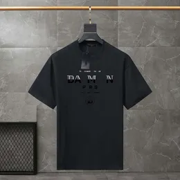 Męska koszulka T-shirt Despt Dept For Men Blushirts Fashion Black and White Short Rleeve Luksusowy wzór Letter Crew Szyja Połowa rękawów