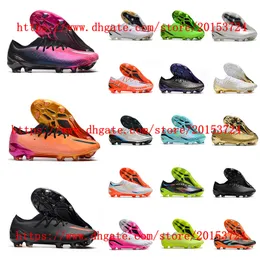 Newest X SPEEDPORTAL.1 FG Soccer Shoes High Quality Black Gold Red Cleats Football Boots