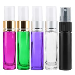 100pcs 10ml Spray Garday Garrand Garrane Essential Perfume Travel Bottle Portable Spray Perfume Bottle Fine Mist Bottle Bottle