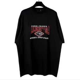 Designer neues Frauen-T-Shirt Shirt High Edition Rock Bat Series Stickerei Letter Wash Old Sleeve T-Shirt
