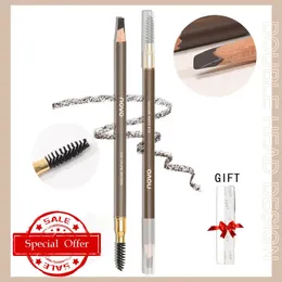 Eyebrow Enhancers 5st Nove Novel Pencils Eyebrow Enhancers Tattoo Pencil Makeup Artiklar Högkvalitativ PROFESSIONAL PERMANENT POSITYALE 231109