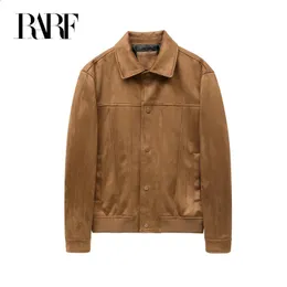 Mens Jackets RARF mens spring and autumn suede jacket coat top 231110