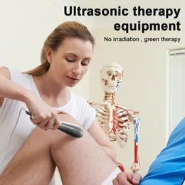 Ultraljudsterapimaskin 1.05 MHz Intensitet för smärtlindringsanordning Ultraljud Fysioterapi Muskelfogar Massager